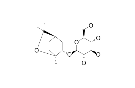 (1S,2S,4R)-1,8-EPOXY-PARA-MENTHAN-2-YL-O-BETA-D-GLUCOPYRANOSIDE