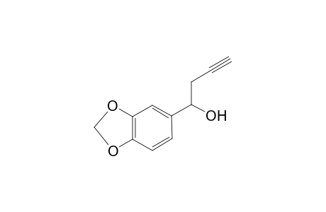 1-Benzo[1,3]dioxol-5-ylbut-3-yn-1-ol