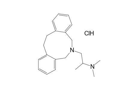 6-[2-(DIMETHYLAMINO)PROPYL]-5,7,12,13-TETRAHYDRO-6H-DIBENZ[c,g]AZONINE, MONOHYDROCHLORIDE