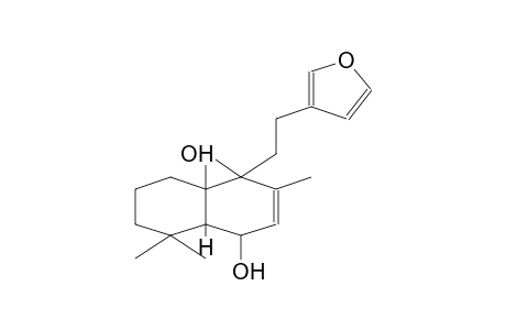 1,4-NAPHTHALENEDIOL, 1-[2-(3-FURANYL)ETHYL]-1,4,4A,5,6,7,8,8A-OCTAHYDR