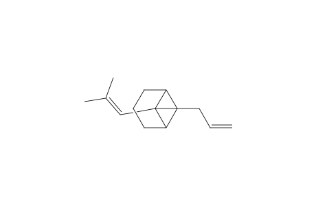 1-Allyl-7-( 2'-methyl-1'-propenyl)tricyclo[4.1.0.0(2,7)]heptane