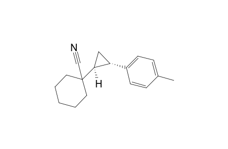 1-[(1S,2S)-2-(p-tolyl)cyclopropyl]cyclohexanecarbonitrile