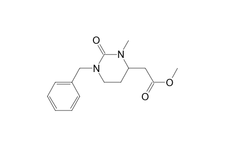 1-Benzyl-3-methyl-4-methoxycarbonylmethyl-3,4,5,6-tetrahydro-2(1H)-pyrimidone