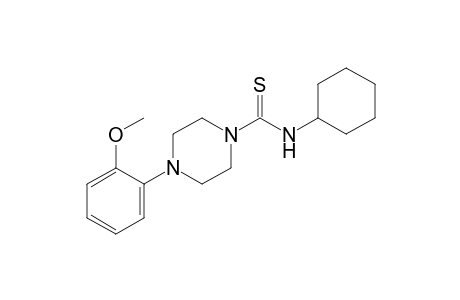 N-cyclohexyl-4-(o-methoxyphenyl)thio-1-piperazinecarboxamide