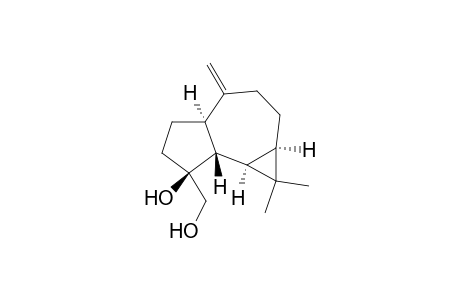 10(14)-AROMADENDRENE-4-BETA,15-DIOL;15-HYDROXYSPATHULENOL