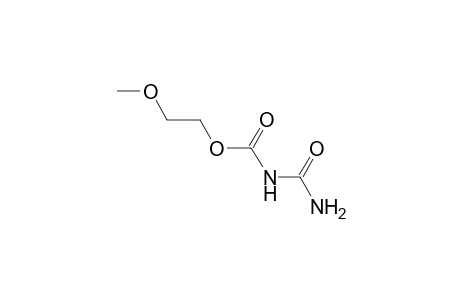 allophanic acid, 2-methoxyethyl ester