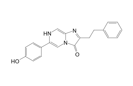 3,7-Dihydro-2-(2-phenylethyl)-6-(4-hydroxyphenyl)imidazo[1,2-a]pyrazin-3-one