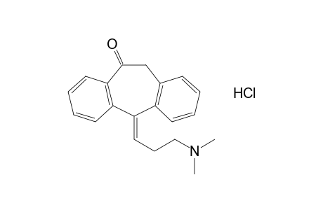 (E)-5,11-dihydro-5-[3-(dimethylamino)propylidene]-10H-dibenzo[a,d]cyclohepten-10-one, hydrochloride