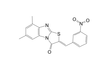 (2Z)-6,8-Dimethyl-2-(3-nitrobenzylidene)[1,3]thiazolo[3,2-a]benzimidazol-3(2H)-one