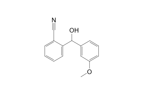 2-(hydroxy(3-methoxyphenyl)methyl)benzonitrile