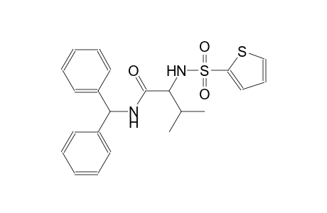 N-benzhydryl-3-methyl-2-[(2-thienylsulfonyl)amino]butanamide