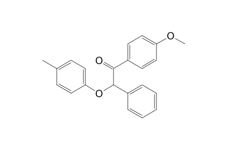 1-(4-methoxyphenyl)-2-(4-methylphenoxy)-2-phenyl-ethanone