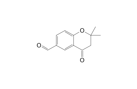 3,4-DIHYDRO-2,2-DIMETHYL-2H-1-BENZOPYRAN-4-ONE-6-CARBOXALDEHYDE