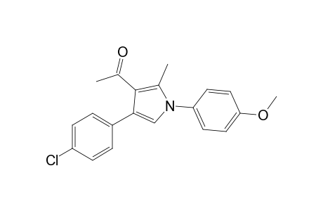 1-(4-(4-Chlorophenyl)-1-(4-methoxyphenyl)-2-methyl-1H-pyrrol-3-yl)ethanone