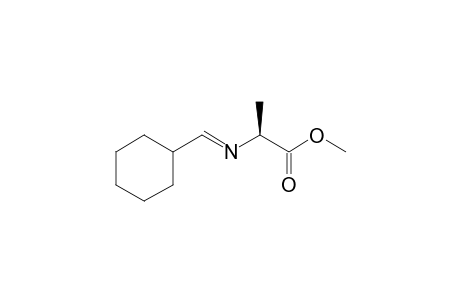 Methyl N-cyclohexylidene alaninate