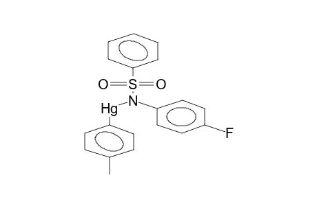 N-(4-METHYLPHENYLMERCURO)-4'-FLUOROBENZENSULPHANILIDE