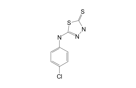 5-(p-chloroanilino)-1,3,4-thiadiazoline-2-thione