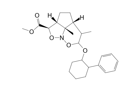 #21;(2S,2AS,4AS,5S,6S,7AR,7BR)-6-[(1R,2S)-(2-PHENYLCYCLOHEXYL)-OXY]-OCTAHYDRO-7B-METHYL-1,7-DIOXA-7A-AZACYCLOPENT-[CD]-INDANE-2-CARBOXYLIC-ACID-METHYLESTER