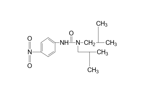 1,1-diisobutyl-3-(p-nitrophenyl)urea