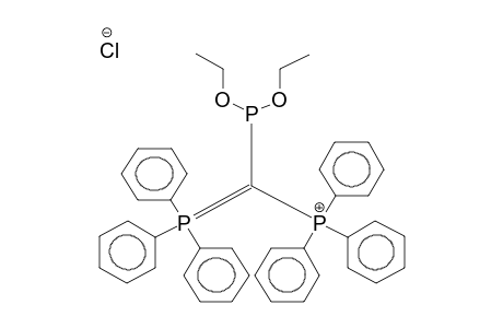 DIETHOXYPHOSPHINOTRIPHENYLPHOSPHONIOMETHYLENETRIPHENYLPHOSPHORANECHLORIDE