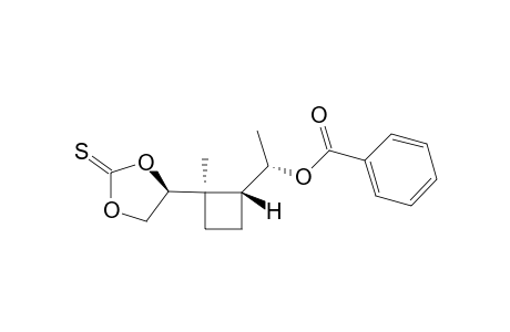 (1S)-1-[(1R,2S)-2-METHYL-2-[(4S)-2-THIOXO-1,3-DIOXOLAN-4-YL]-CYCLOBUTYL]-ETHYL-BENZOATE