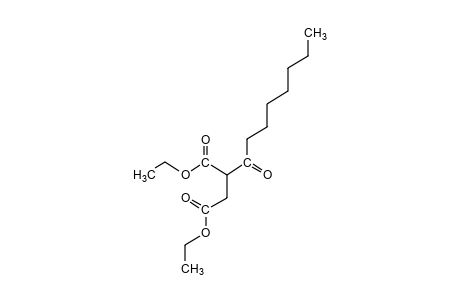 octanoylsuccinic acid, diethyl ester