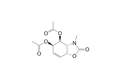 (+/-)-(3A-ALPHA,4-ALPHA,5-ALPHA,7A-ALPHA)-4,5-DIACETOXY-3-METHYL-3A,4,5,7A-TETRAHYDROBENZOXAZOL-2(3H)-ONE