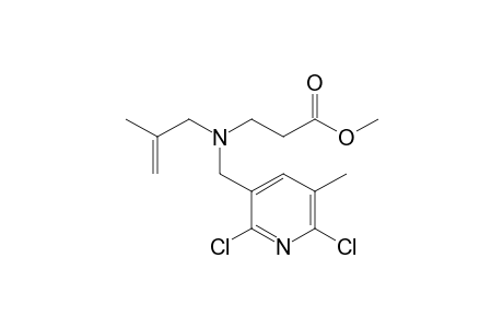 Methyl 3-{[(2,6-Dichloro-5-methyl-3-pyridinyl)methyl](2-methyl-2-propenyl)amino}-propanoate