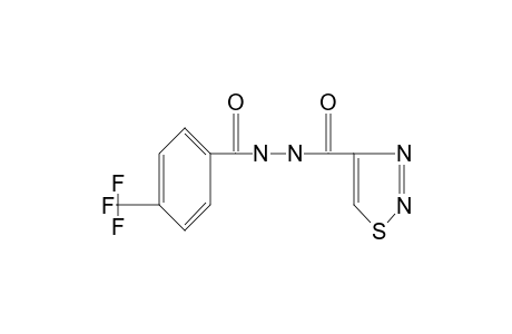 1-[(1,2,3-THIADIAZOL-4-YL)CARBONYL]-2-(alpha,alpha,alpha-TRIFLUORO-p-TOLUOYL)HYDRAZINE