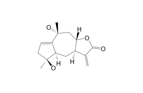 4-BETA,10-ALPHA-DIHYDROXY-5-ALPHA-H-GUAI-1-(2),11-(13)-DIEN-12,8-ALPHA-OLIDE