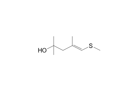 2,4-Dimethyl-5-methylthiopent-4-en-2-ol