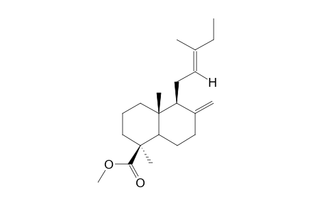 Methyl labda-8(17),12E-dien-19-oate