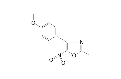 4-(p-methoxyphenyl)-2-methyl-5-nitrooxazole