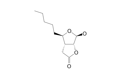 (1R,5R,6R,8R)-8-HYDROXY-6-PENTYL-2,7-DIOXA-BICYCLO-[3.3.0]-OCTAN-3-ONE;MAJOR-EPIMER