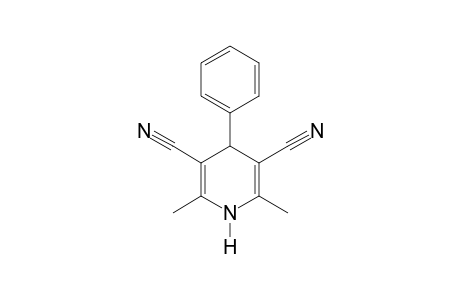 1,4-dihydro-2,6-dimethyl-4-phenyl-3,5-pyridinedicarbonitrile