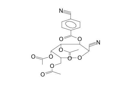 3,4,6-TRI-O-ACETYL-2-O-(4-CYANOBENZOYL)-ALPHA-D-GALACTOPYRANOSYLCYANIDE