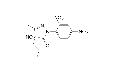 1,2-Dihydro-4-isopropyl-5-methyl-4-nitro-2-(2,4-dinitrophenyl)-3H-pyrazol-3-one