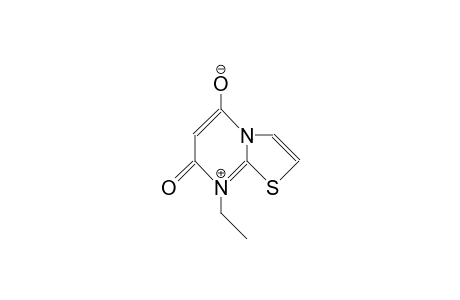 Anhydro-(8-ethyl-5-hydroxy-7-oxo-thiazolo[3,2-A]pyrimidinium hydroxide)