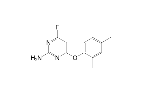 4-(2,4-Dimethylphenoxy)-6-fluoro-2-pyrimidinamine