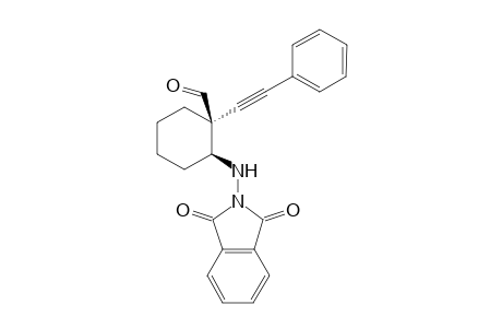 (1S,2S)-2-((1,3-dioxoisoindolin-2-yl)amino)-1-(phenylethynyl)cyclohexanecarbaldehyde