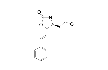 (4S,5RS)-4-(2-HYDROXYETHYL)-5-[(E)-2-PHENYLETHENYL]-1,3-OXAZOLIDIN-2-ONE