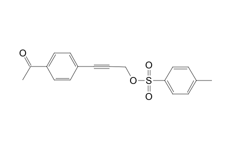 1-(4-Methylbenzenesulfonate)-3-(4-acetylphenyl)-2-propyne