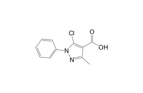 5-Chloro-3-methyl-1-phenyl-1H-pyrazole-4-carboxylic acid