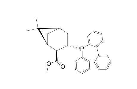 (R(P))-METHYL-(1S,2R,3S)-3-[BIPHENYL-2-YL-(PHENYL)-PHOSPHANYL]-6,6-DIMETHYLBICYCLO-[3.1.1]-HEPTANE-2-CARBOXYLATE