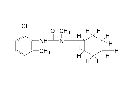 3-(6-chloro-o-tolyl)-1-cyclohexyl-1-methylurea