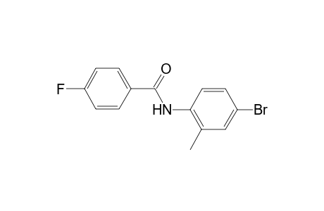 N-(4-Bromo-2-methylphenyl)-4-fluorobenzamide