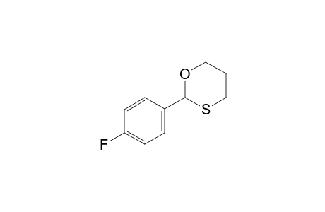 2-(4-fluorophenyl)-1,3-oxathiane