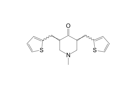 3,5-di-2-thenylidene-1-methyl-4-piperidone