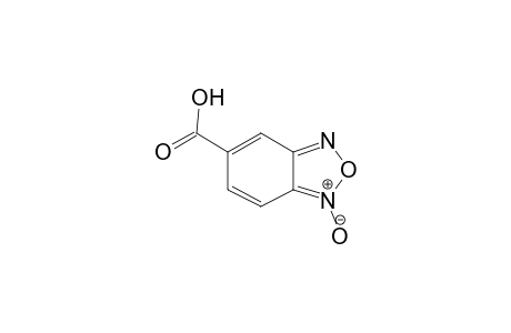 1-Oxidanidyl-2,1,3-benzoxadiazol-1-ium-5-carboxylic acid