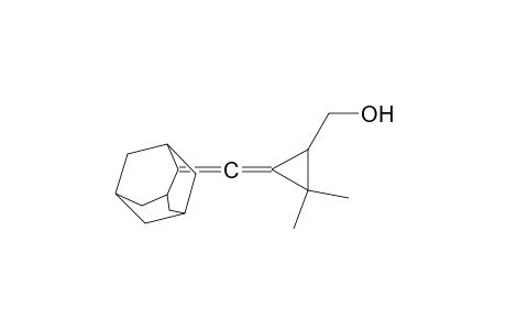 Cyclopropanemethanol, 2,2-dimethyl-3-(tricyclo[3.3.1.13,7]decylidene methylene)-